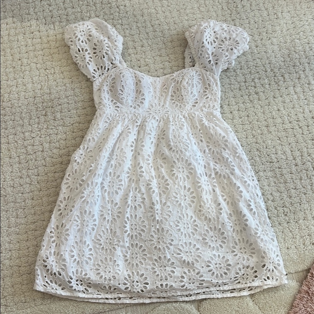 Lilly Pulitzer White Eyelet Dress